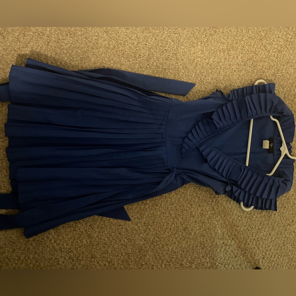 Blue summer dress from aqua. In good condition